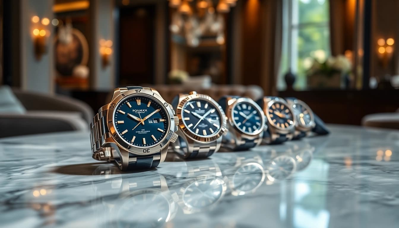 Admire these stunning replica watches displaying intricate craftsmanship and luxury.