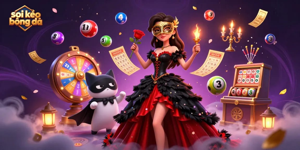 Experience dynamic betting insights with soi kèo bóng đá, set in a vibrant, enchanting casino scene.