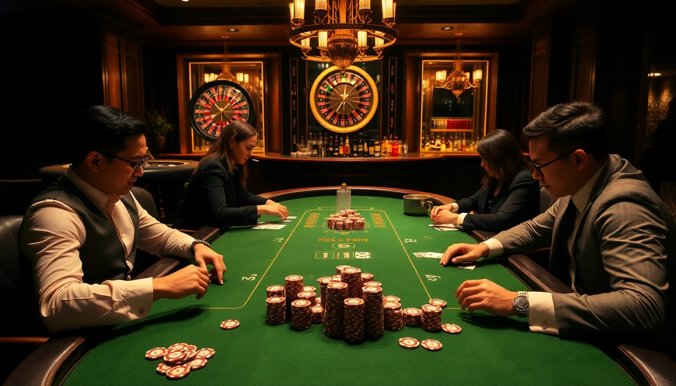 Experience the excitement of trang chủ bl555 with high-stakes poker and luxury casino ambiance.