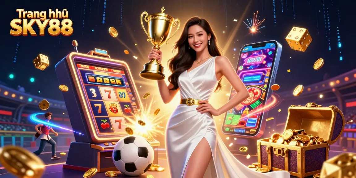 Engage with Trang chủ SKY88 while enjoying thrilling sports betting and vibrant casino elements.