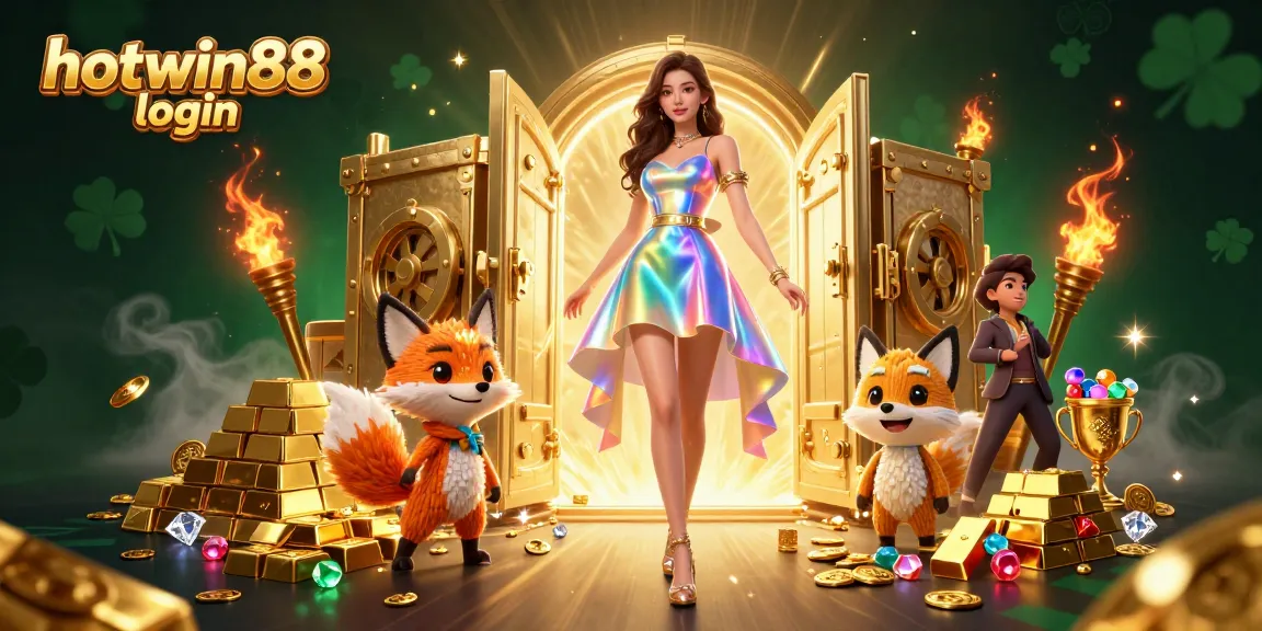 Experience fast gameplay with hotwin88 login in a vibrant casino scene filled with treasures.