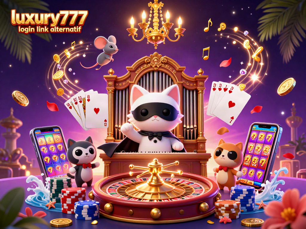 Memainkan slot di luxury777 login link alternatif dengan kasinografi yang memukau dan elemen keberuntungan.