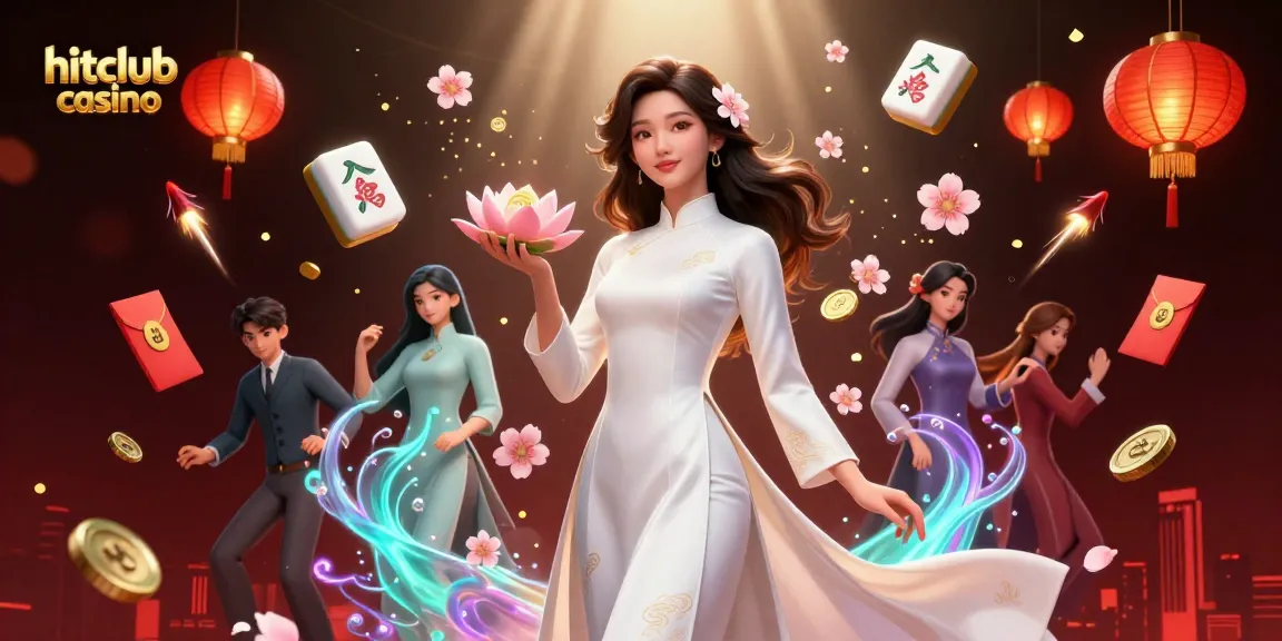 Experience the thrill of hitclub casino with vibrant games, lucky symbols, and festive decor.
