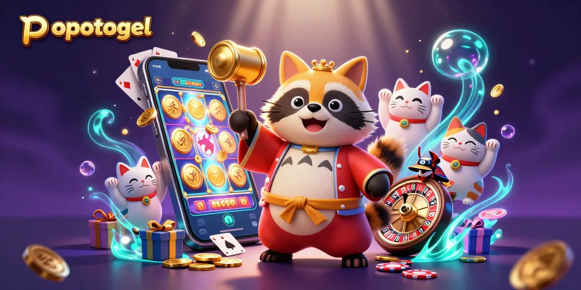 Experience the excitement of popotogel with engaging slot games and vibrant characters.