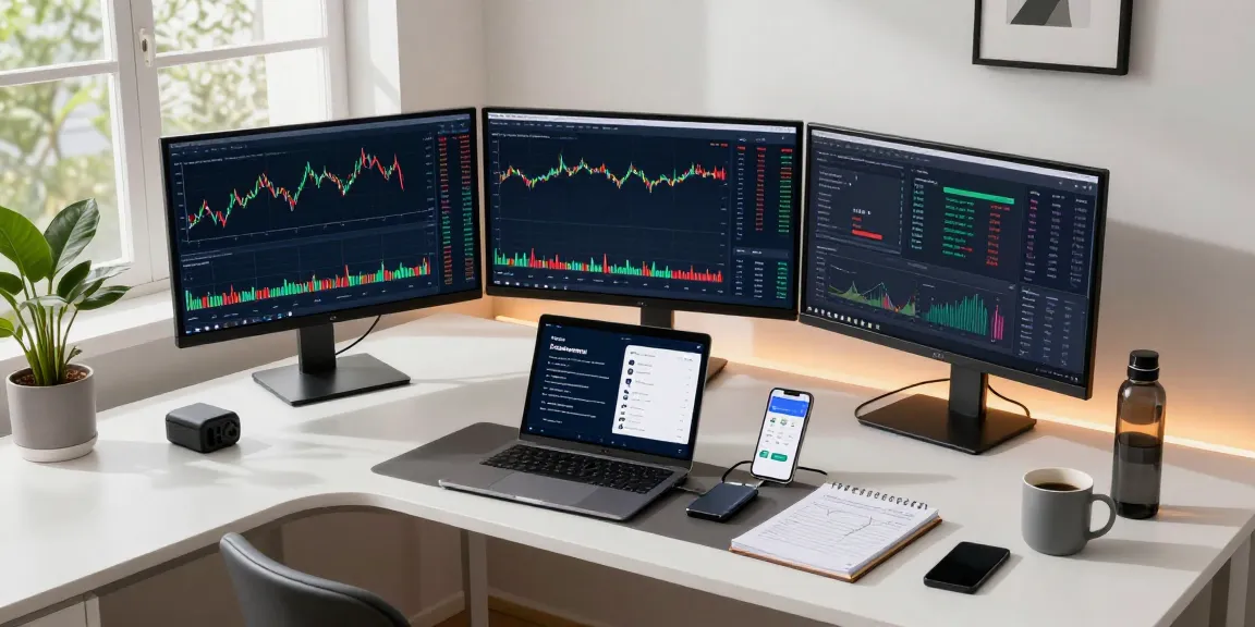 casino bonuses in Canada showcased in a professional crypto trading environment with dual monitors and DeFi platform insights.