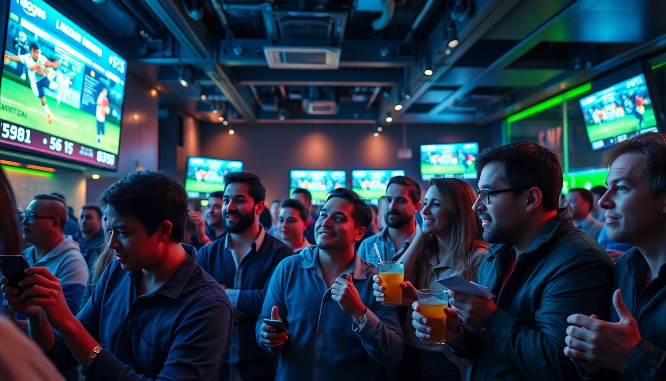 Engage with Sports Betting enthusiasts as they experience live games and analyze odds.