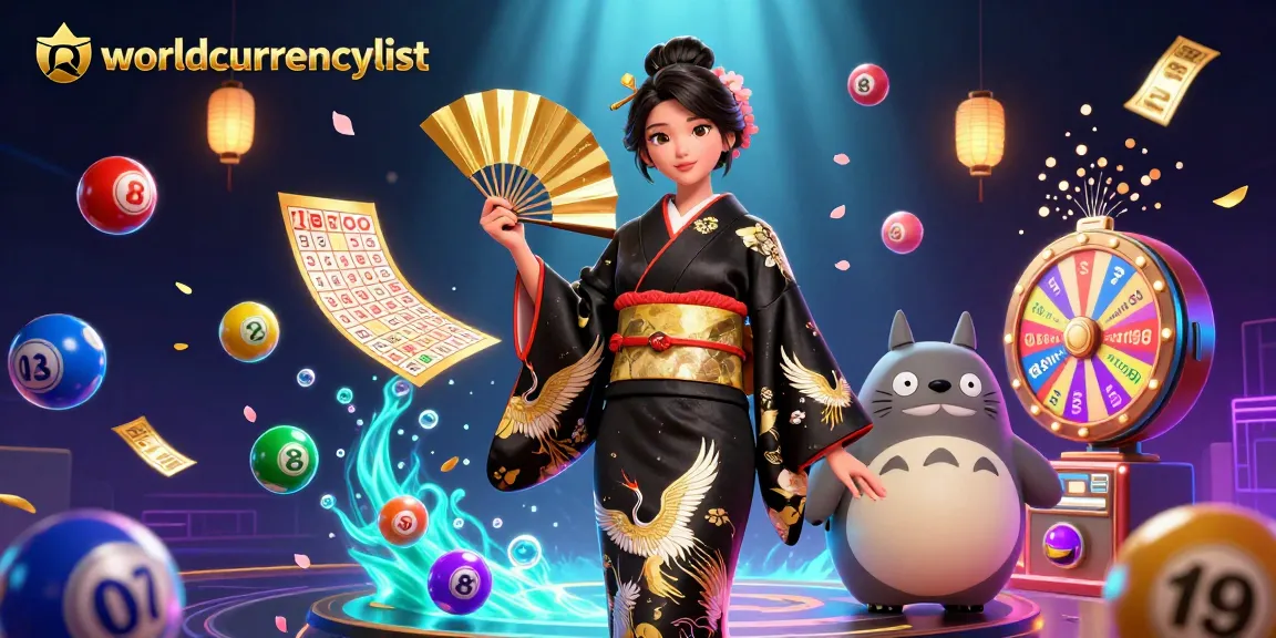 Experience thrilling gaming with worldcurrencylist in a vibrant lottery-themed scene.