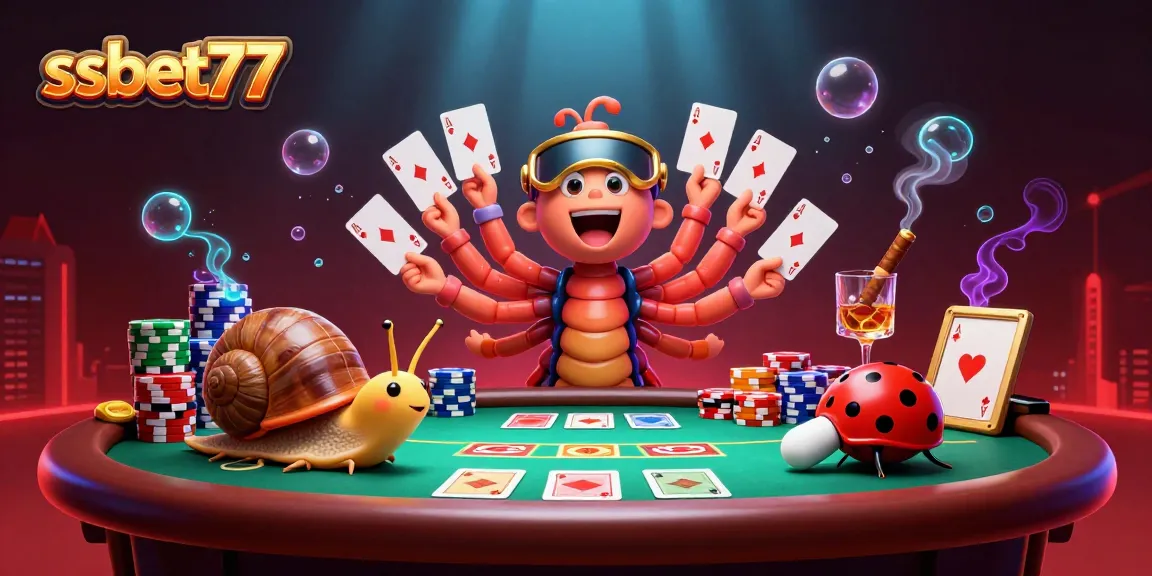 Experience thrilling gaming at ssbet77 with a vibrant casino scene featuring exciting characters and elements.