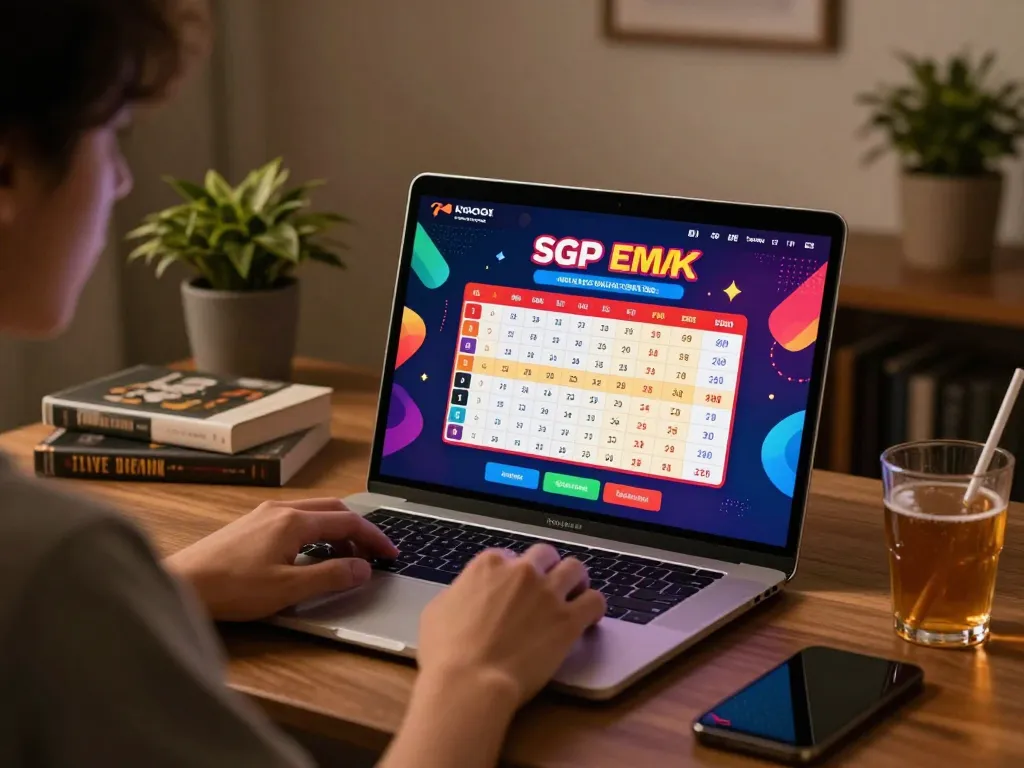 Engaging view of online togel singapore live draw display for players analyzing results.