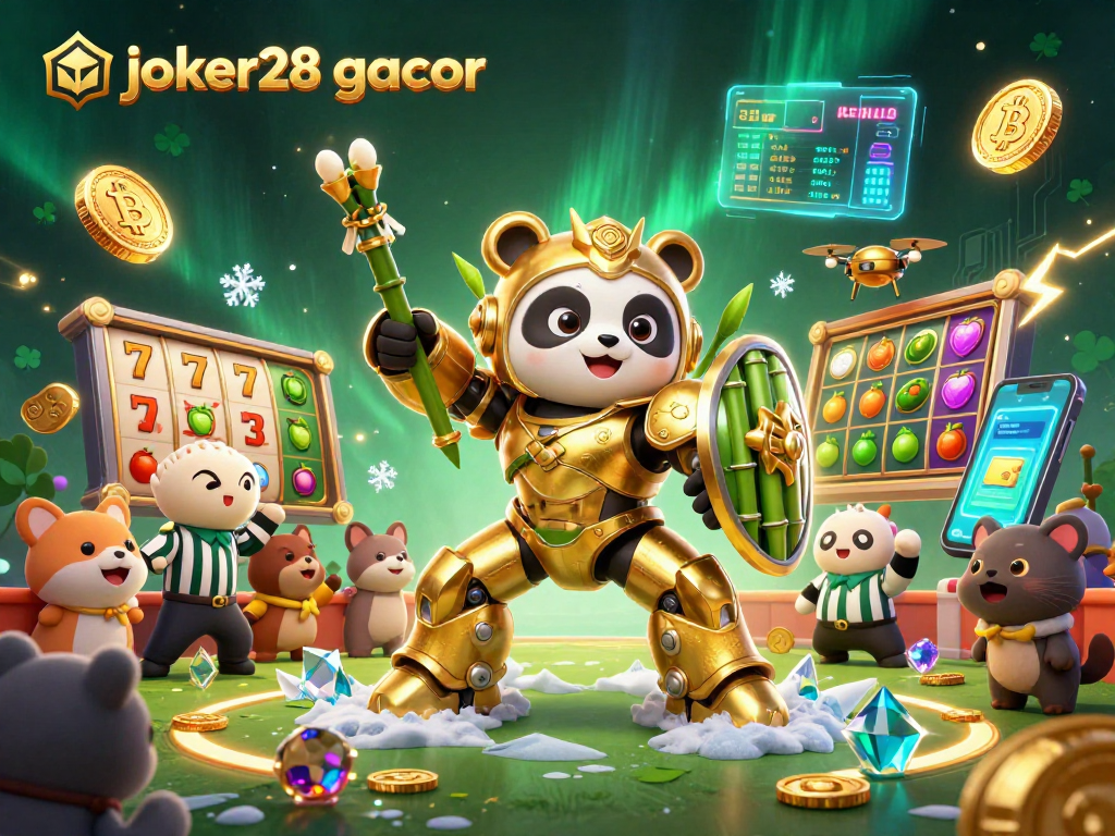 Mainkan joker28 gacor dengan slot yang seru, jackpot, dan simbol keberuntungan untuk kemenangan besar.