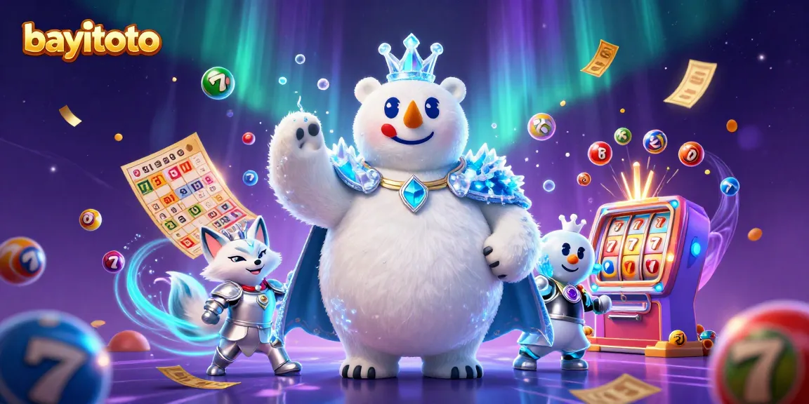 Experience bayitoto excitement with a vibrant lottery scene featuring animated elements and immersive energy.