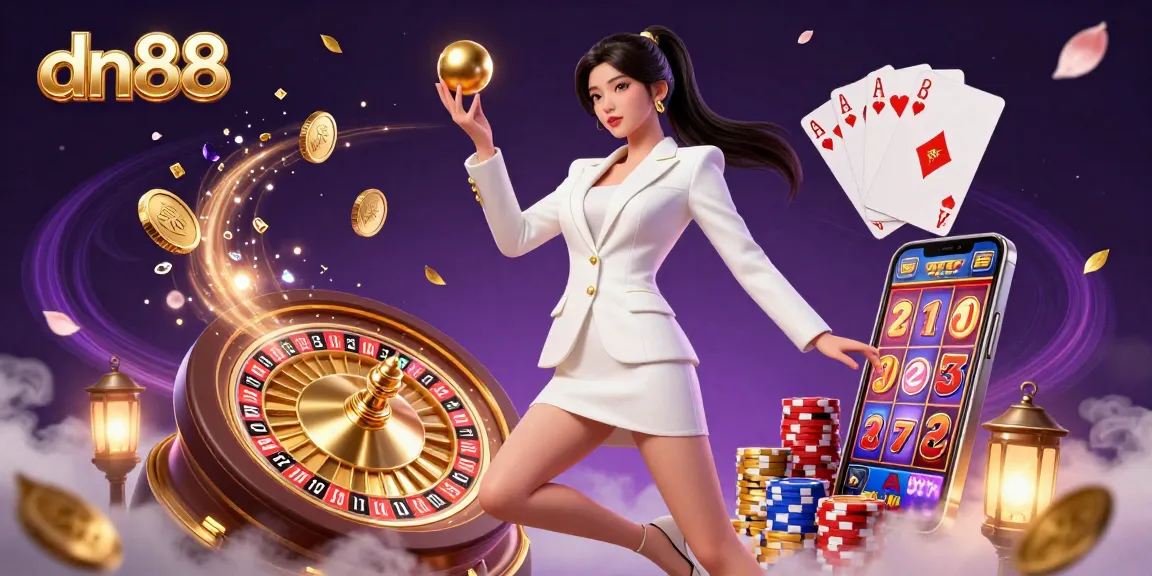 Spin the roulette ball at dn88, where vibrant casino elements excite every player.