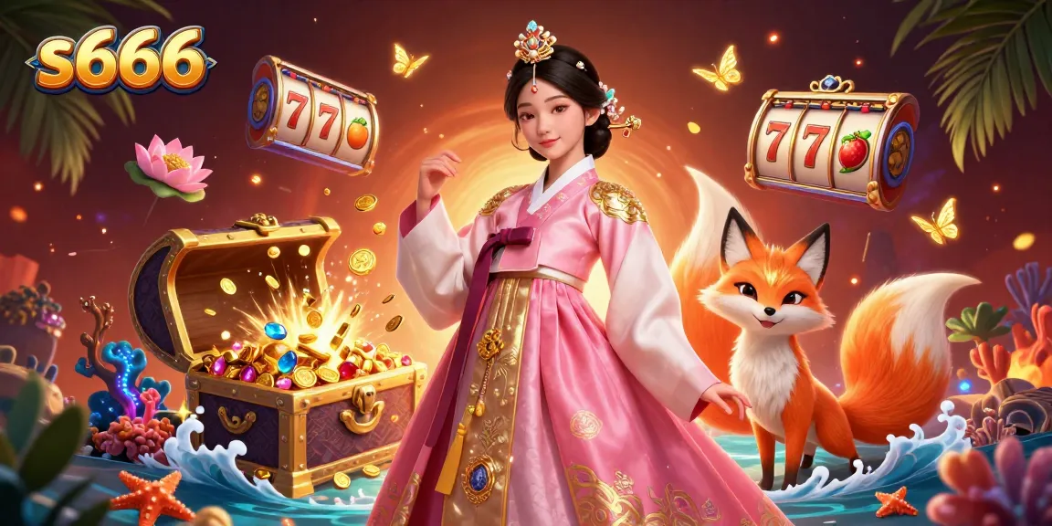 Engage in thrilling gameplay at s666 with dynamic slots and winning opportunities in a vibrant 3D scene.