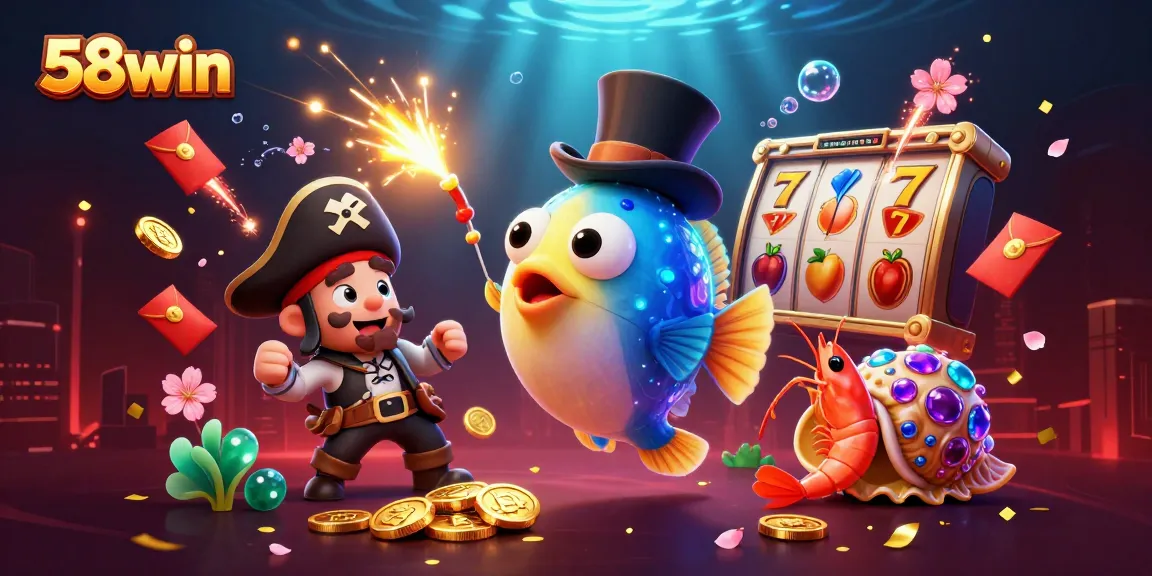 Engage in exciting gameplay at 58win with dynamic slot reels and adventure-filled visuals.