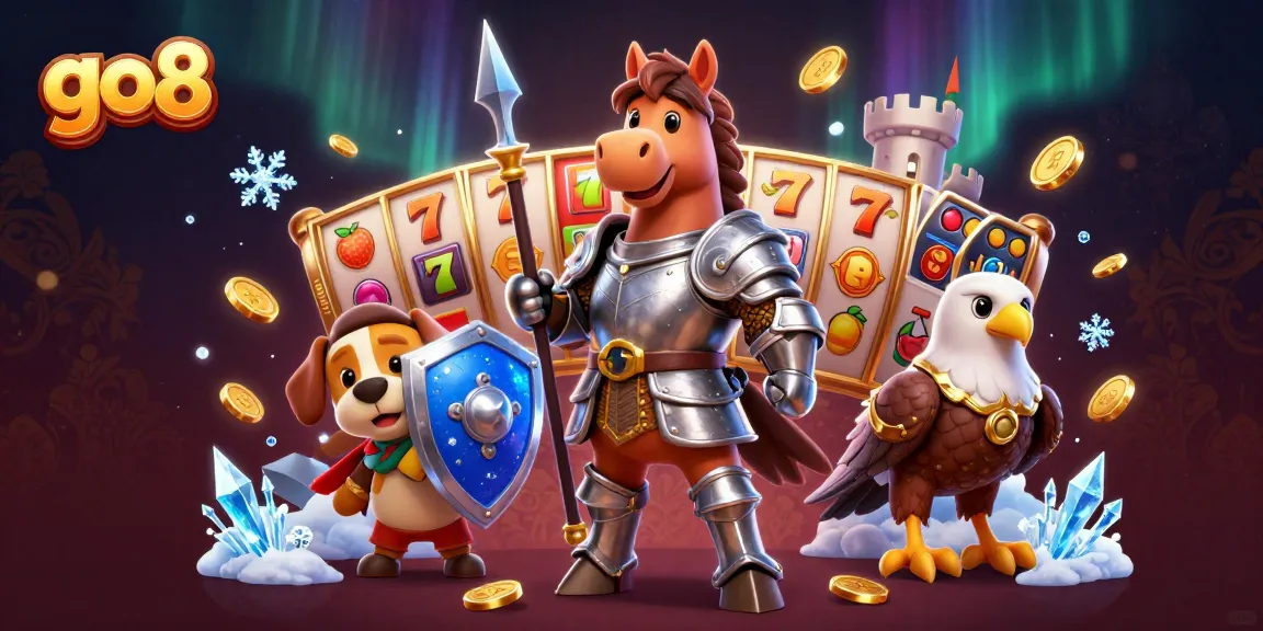 Play slots at go8 to win big with jackpot counters and lucky 7s in a vibrant casino atmosphere.