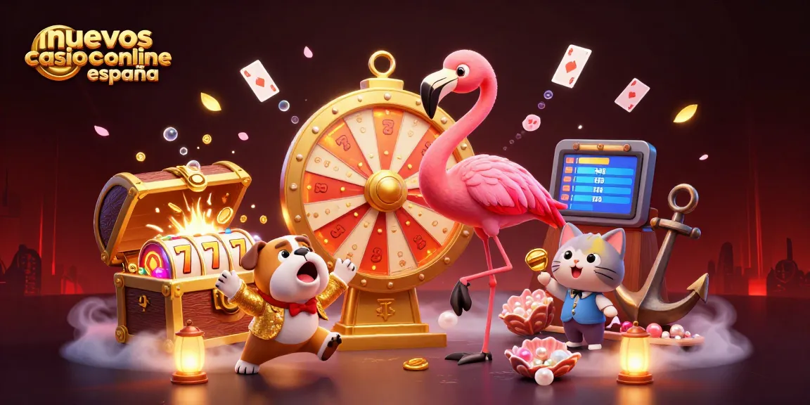 Experience the thrill of nuevos casinos online españa with vibrant game elements and engaging characters.