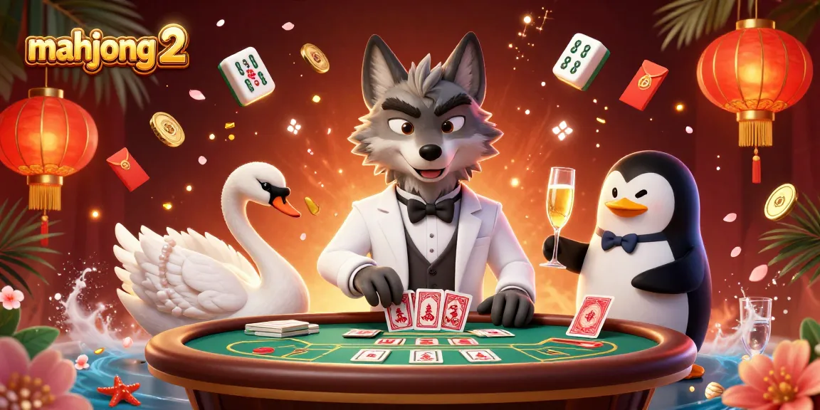 Engage in Mahjong 2 excitement with captivating 3D characters and festive decorations.