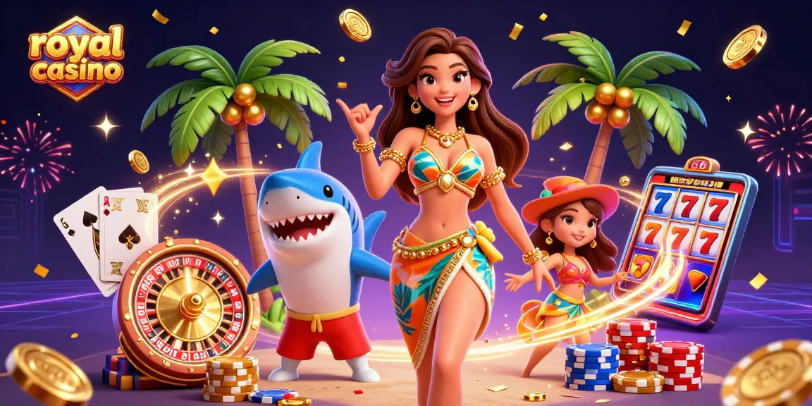 Play exciting games at royal casino with vibrant graphics and engaging characters.