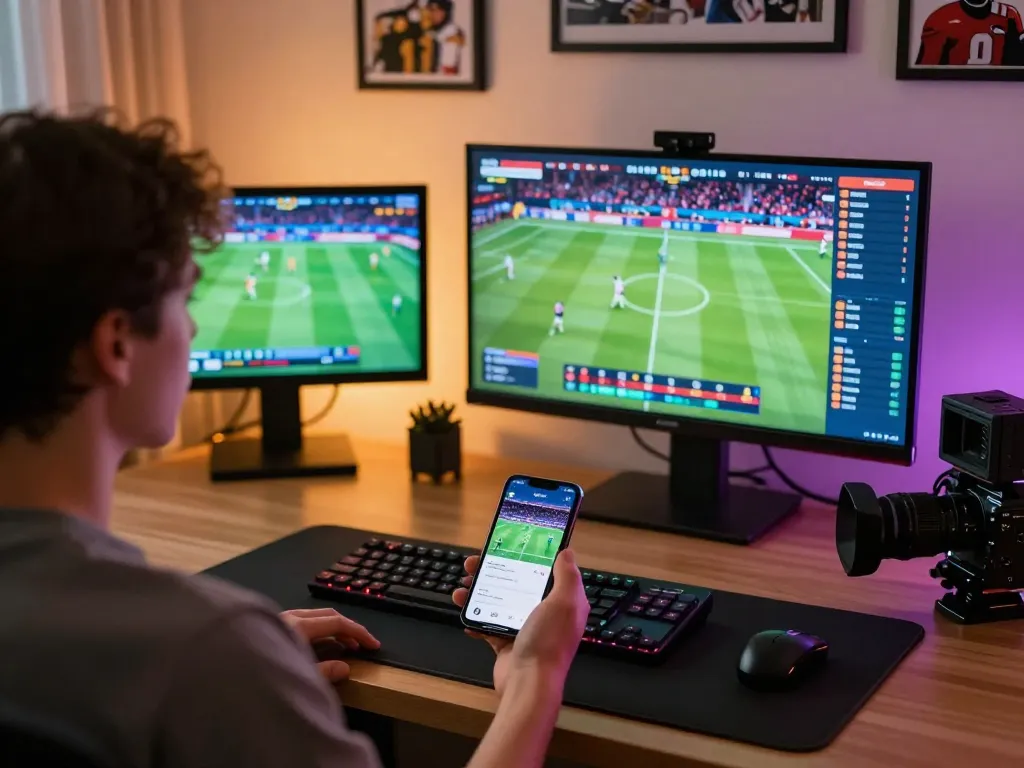 Engaging online sports betting scene on a tablet interface, tg88 in focus for better gaming strategy.