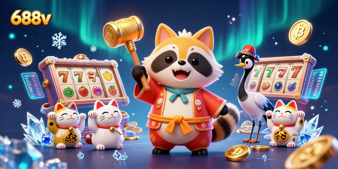 Engage with thrilling slots at 688v, where lucky tanuki and neon coins await!
