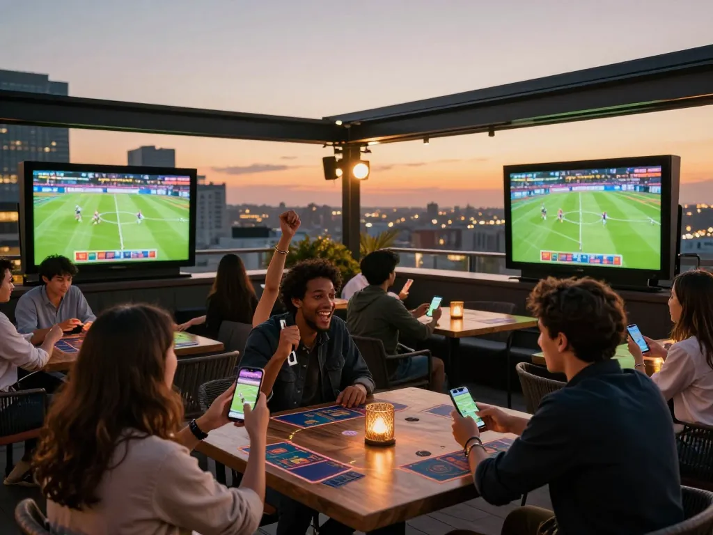 Experience ดูหนังออนไลน์ฟรี while engaging with friends in an exciting sports betting atmosphere