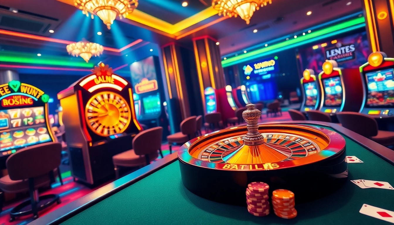 Experience thrilling online gaming at https://13win.group/ with vibrant casino tables, roulette wheels, and poker action.
