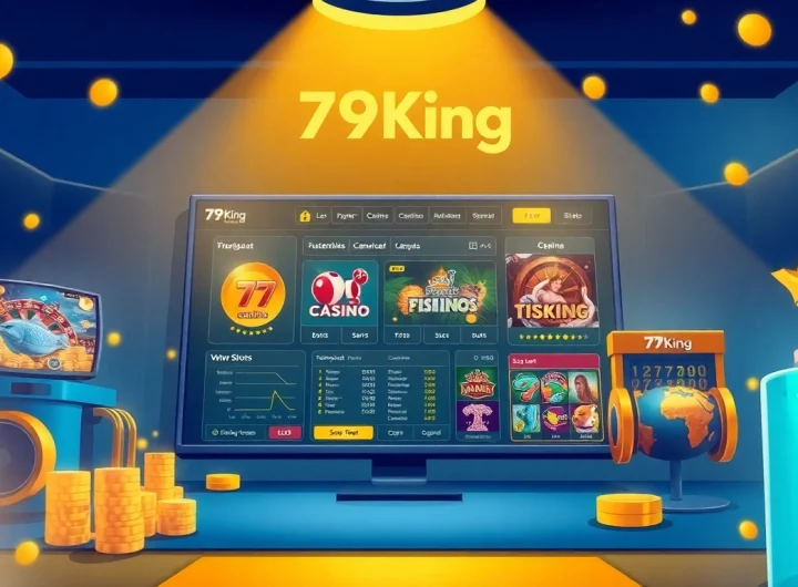 79King Online Gambling Interface featuring diverse gaming options