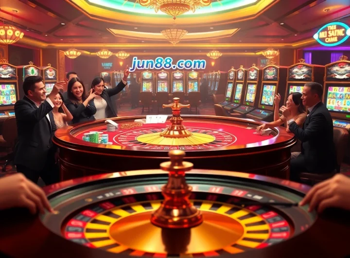 Discover the thrilling blackjack action at jun88.com, where players experience luxury and excitement at every turn.