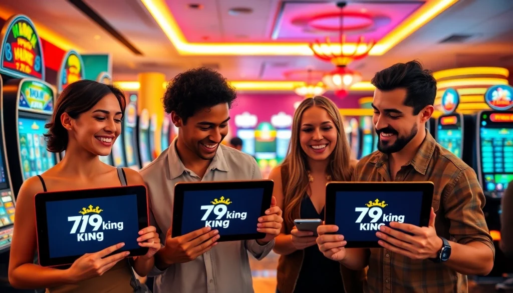 Experimenta la emoción de los juegos interactivos en 79king hn, donde la innovación se encuentra con la emoción en un vibrante entorno de casino.
