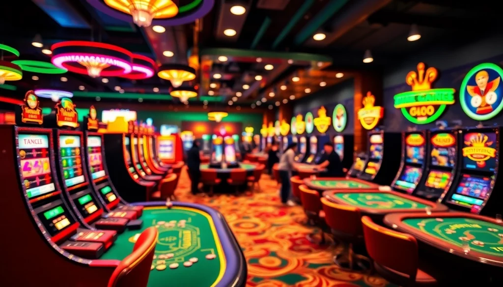 79King online gambling casino scene with vibrant games