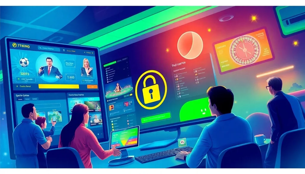 Ansprechende 79king hn Online-Glücksspiel-Oberfläche mit verschiedenen Wettoptionen.