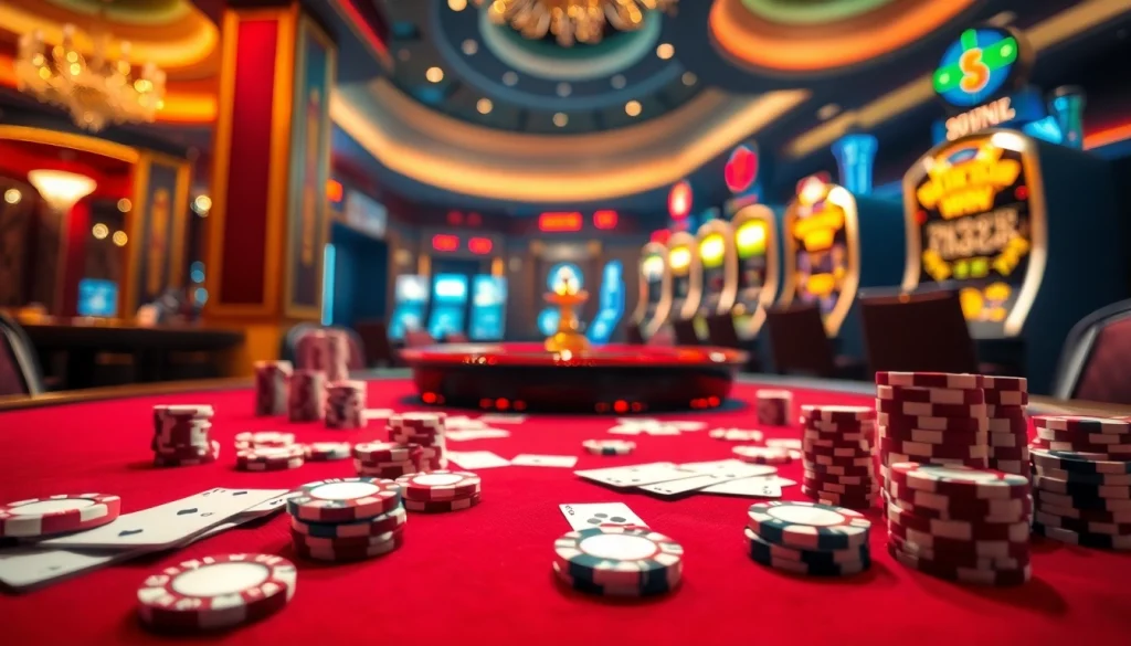 Experience the thrill of gambling at https://rr88it.com/ with a luxurious casino setting.
