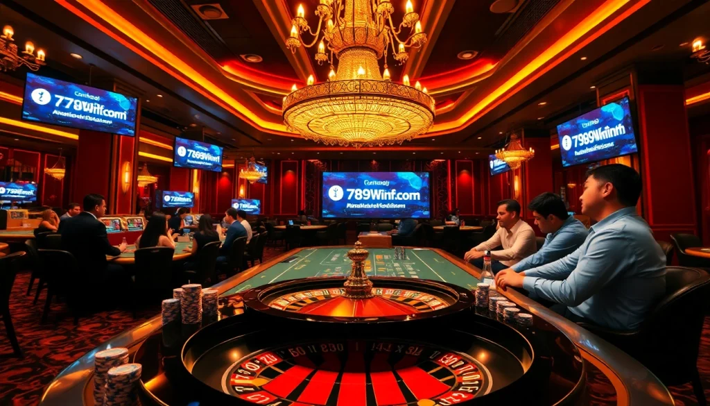 Experience exhilarating gameplay at http://789winf.com/ with vivid casino games, roulette wheels, and poker action.