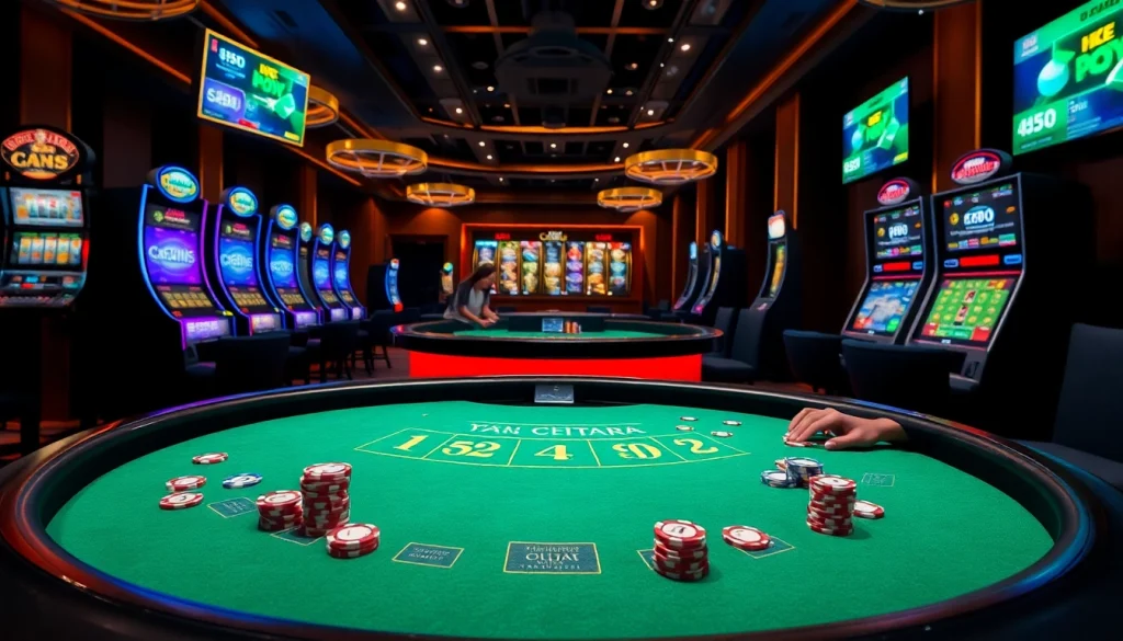Players strategizing at a lively casino table on http://32win11.net/, engaging in high-stakes bets.