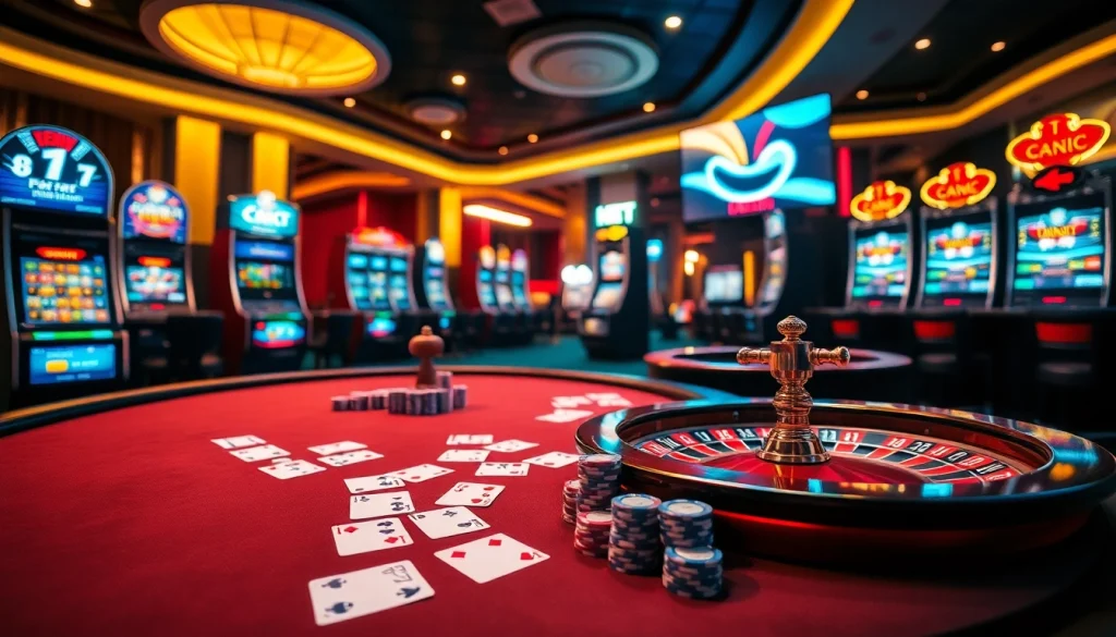 Experience thrilling moments at https://xx88.vin/ with poker tables, roulette wheels, and exciting slots in a vibrant casino.