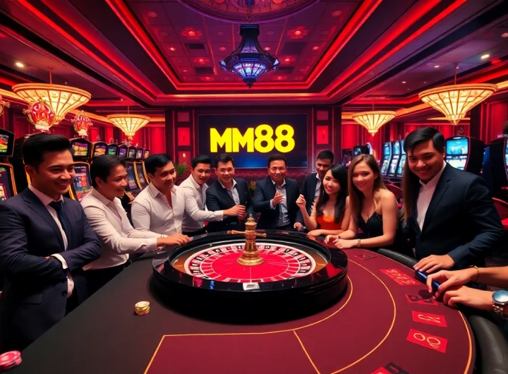 Players engaging in thrilling games at https://mm88.sa.com/, showcasing an exciting casino atmosphere.