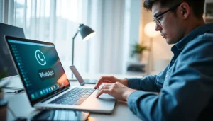 在使用快连VPN时通过 WhatsApp Web 进行安全通讯