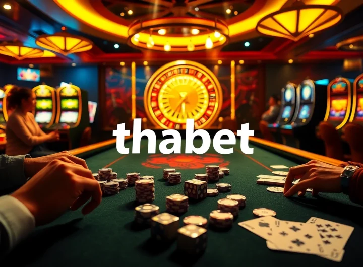 Experience the thrill of thabet casino with vibrant games and exciting betting opportunities.