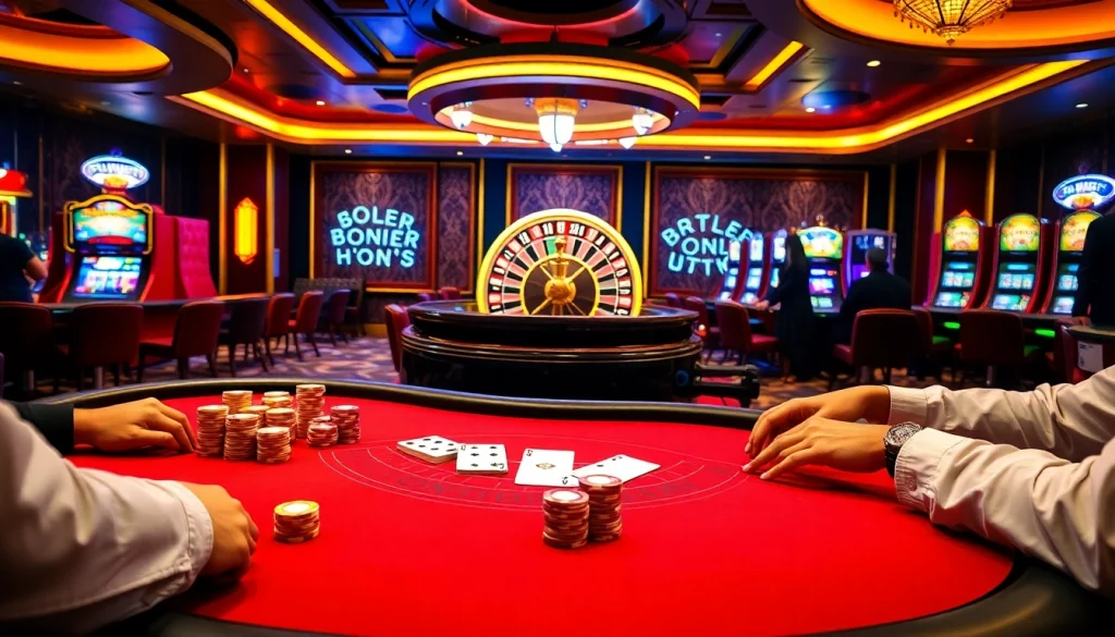 Experience high-stakes action at https://bem88i.com/ with vibrant casino tables and thrilling gameplay.
